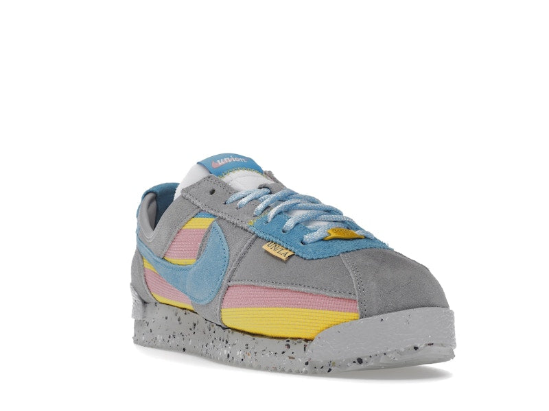 Nike Cortez Union Grey Blue - Grey/Blue/Pink/Yellow - DR1413-002 - 06