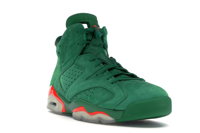 Air Jordan 6 Retro Gatorade Green - Pine Green/Orange Blaze-Pine Green - AJ5986-335 - 06