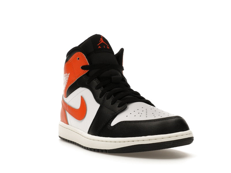 Air Jordan 1 Mid Black Toe Starfish - Starfish/White/Sail/Black - DQ8426-801 - 06