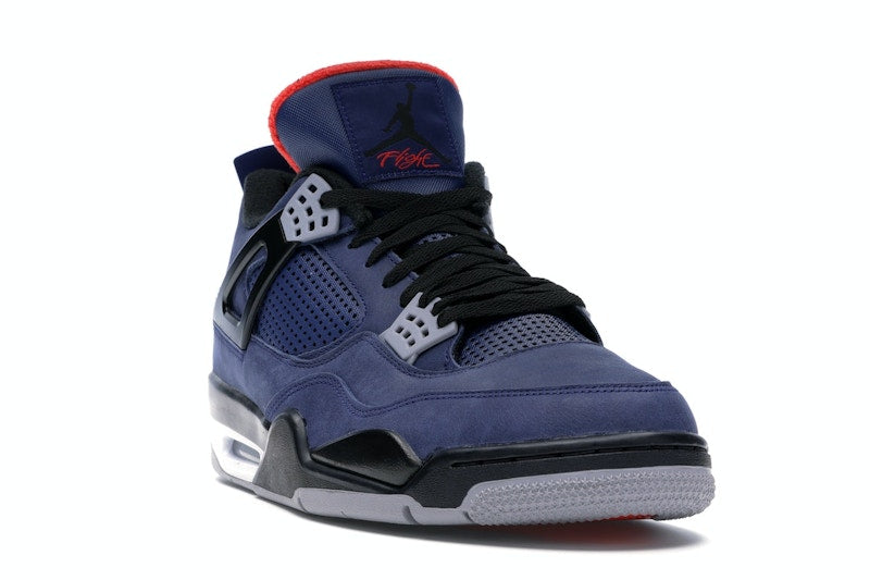Air Jordan 4 Retro Winter - Loyal Blue/White-Habanero Red-Black - CQ9597-401 - 06