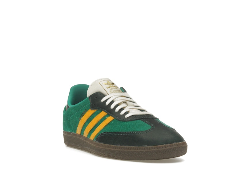 adidas Samba OG Court Green Preloved Yellow (Women's) - Court Green/Preloved Yellow/Collegiate Green - JI2681 - 06