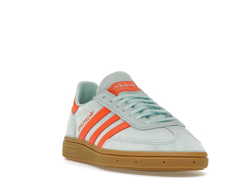 adidas Handball Spezial Semi Flash Aqua (Women's) - Semi Flash Aqua/Impact Orange/Gum - IH5374 - 06