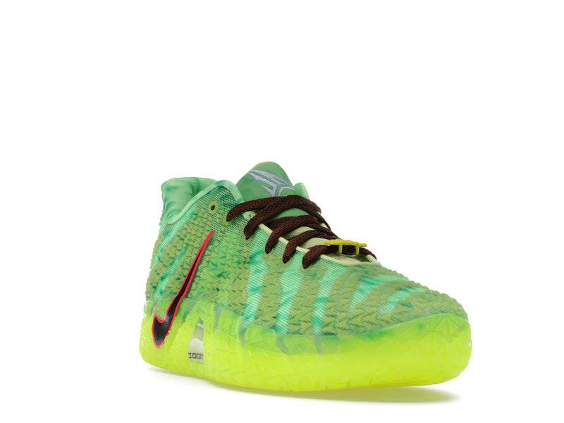 Nike JA 3 Zombie - Light Lemon Twist/Hemp/Bright Crimson/Black - HV9923-700 / HV9924-700 - 06