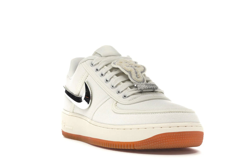 Nike Air Force 1 Low Travis Scott Sail - Sail/Sail-Gum Light Brown - AQ4211-101 - 06