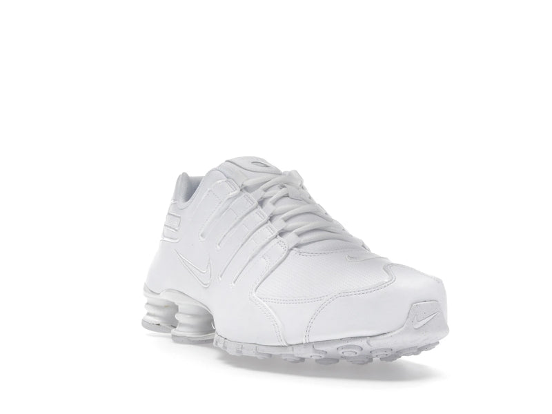 Nike Shox Nz Triple White - White/White - 378341-128 - 06