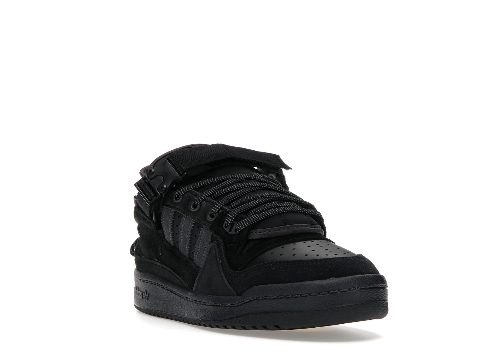 Adidas Forum Low Bad Bunny Triple Black - Core Black/Core Black/Core Black - GW5021 - 06