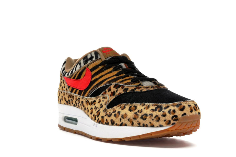 Nike Air Max 1 Atmos Animal Pack 2 (2018) Black Box - Wheat/Sport Red-Bison-Classic Green - AQ0928-700 - 06
