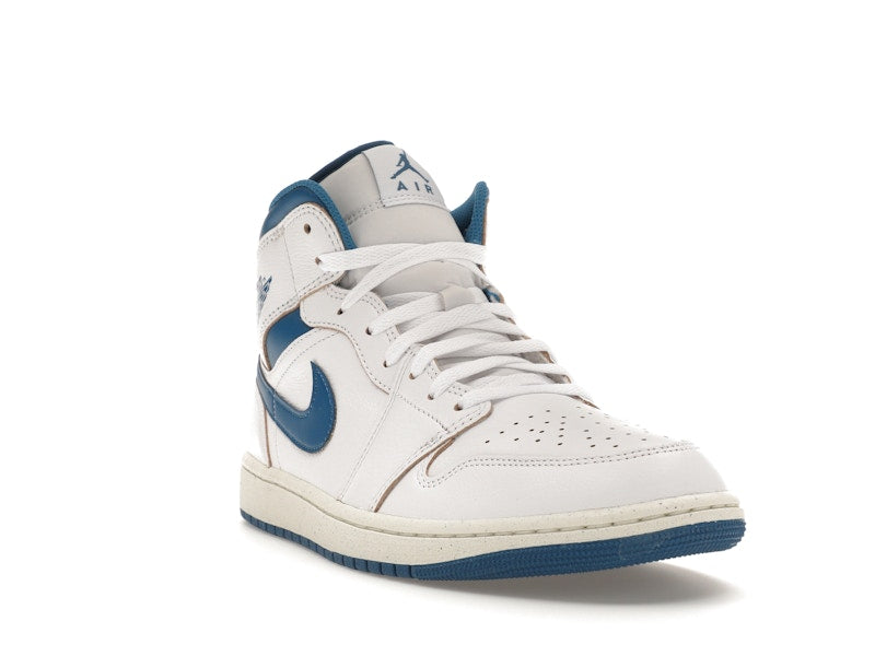 Air Jordan 1 Mid SE Industrial Blue - White/Sail/Industrial Blue - FN5215-141 - 06