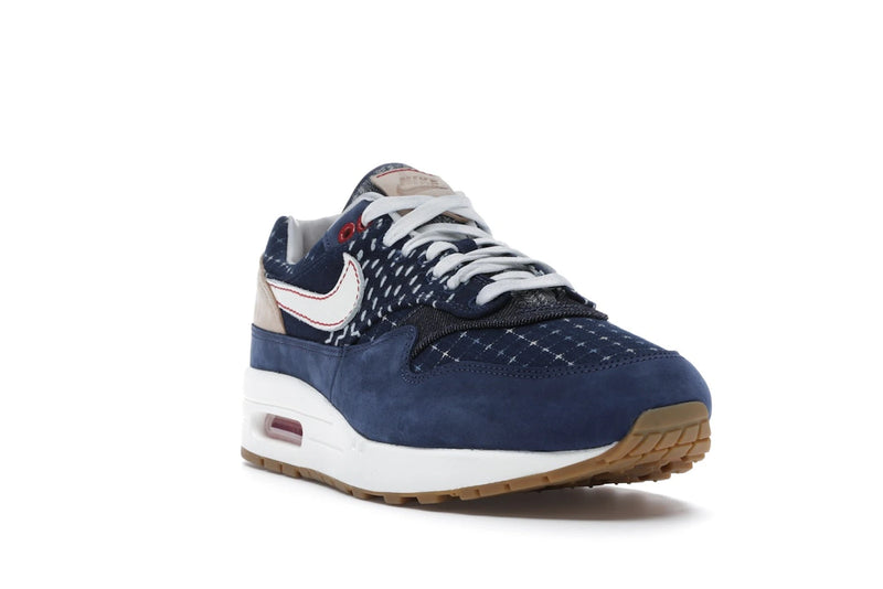 Nike Air Max 1 Denham - Blue Void/Sail-Coastal Blue-Vachetta Tan - CW7603-400 - 06