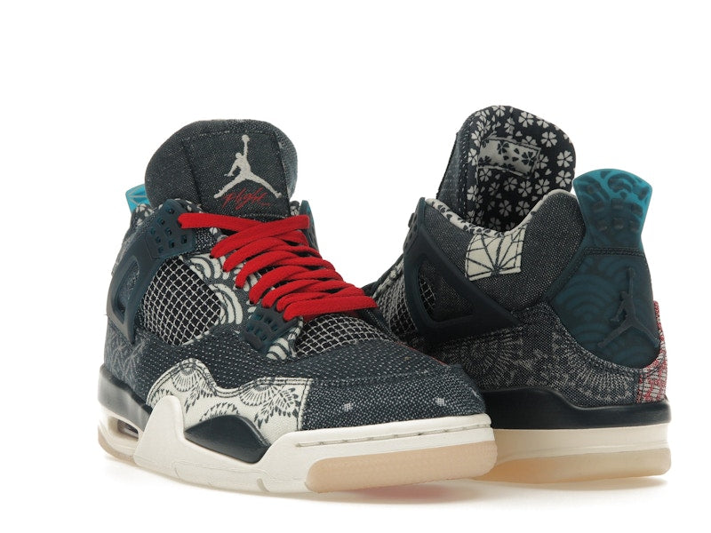 Air Jordan 4 Retro SE Deep Ocean - Deep Ocean/Sail-Cement Grey-Fire Red - CW0898-400 - 06