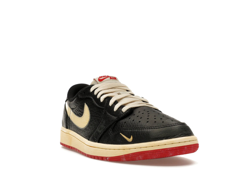 Air Jordan 1 Retro Low OG Nigel Sylvester Better With Time - Black/Muslin/Varsity Red - IB8958-001 - 06