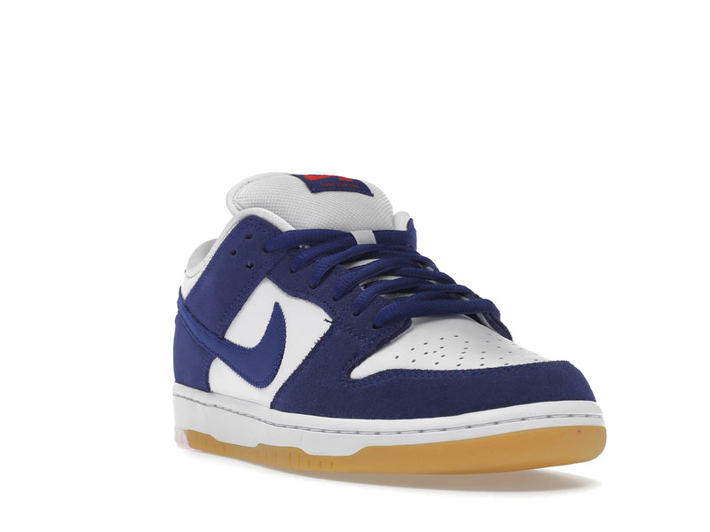 Nike SB Dunk Low Los Angeles Dodgers - Deep Royal Blue/White-Sport Red-Gum Light Brown - DO9395-400 - 06