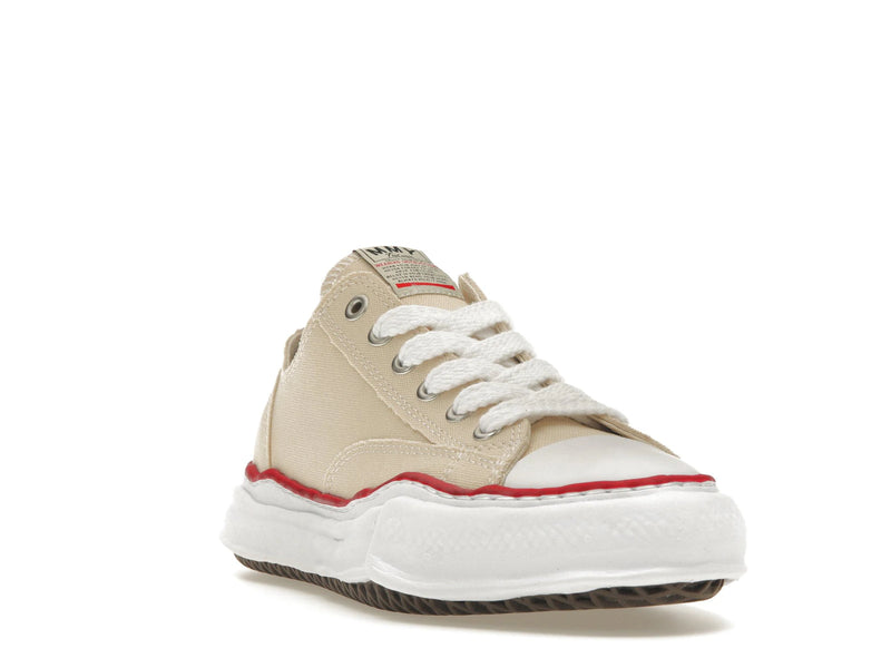 Mihara Yasuhiro Peterson OG Sole Canvas Low Natural - Natural/White - A04FW729 - 06