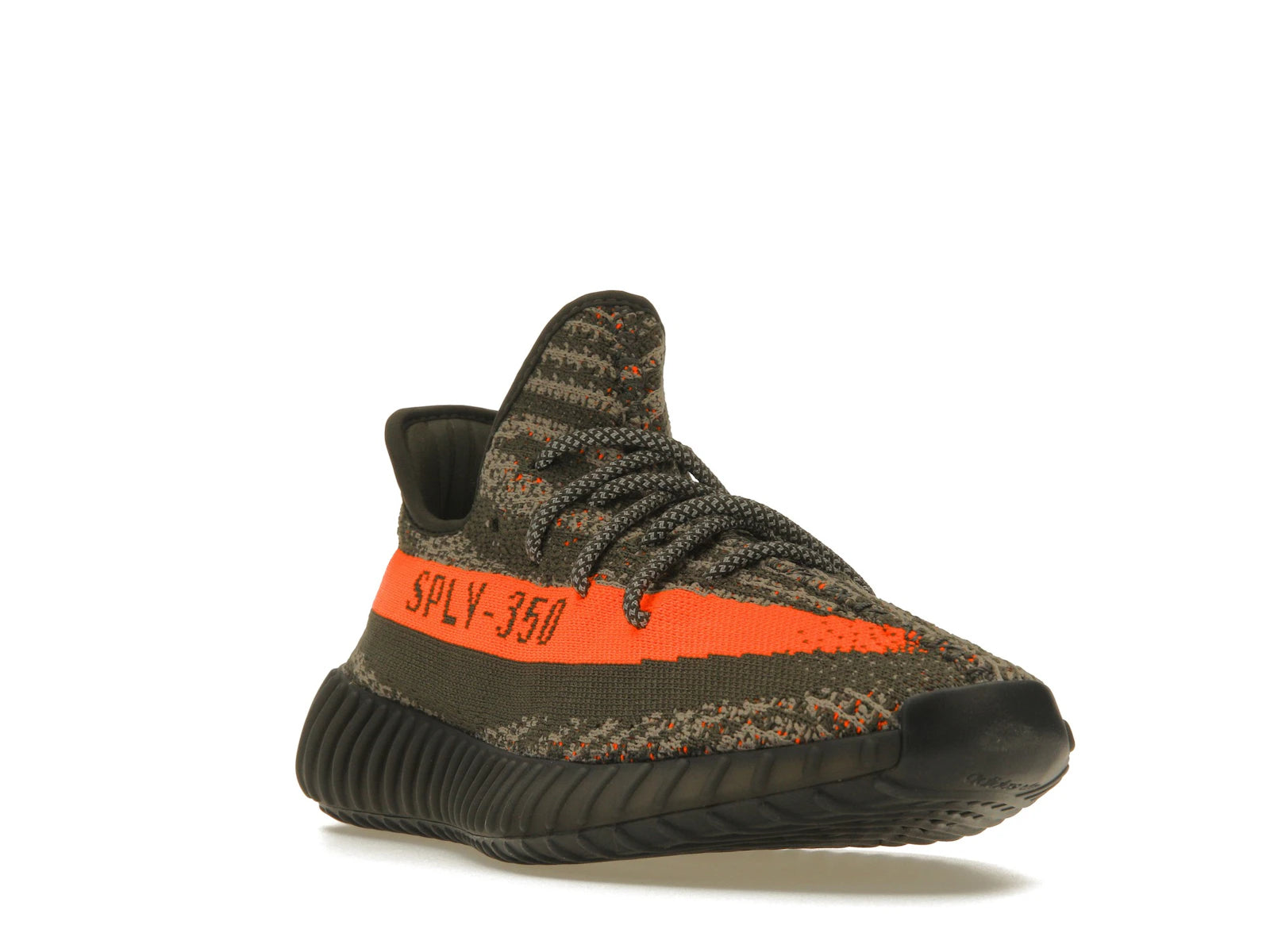 Adidas Yeezy 350 V2 Carbon Beluga - Carbon Beluga/Steeple Grey/Solar Red - HQ7045 - 06