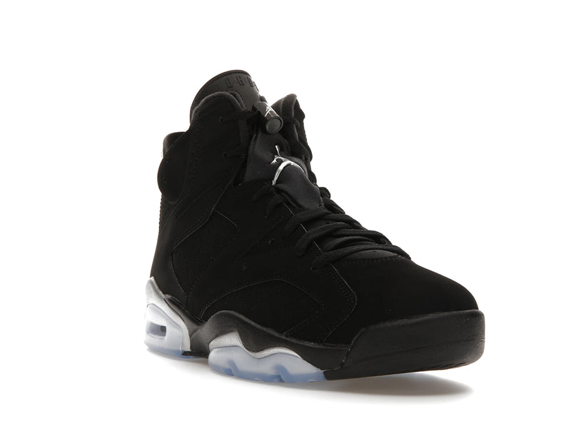Air Jordan 6 Retro Metallic Silver - Black/Black/Metallic Silver - DX2836-001 - 06
