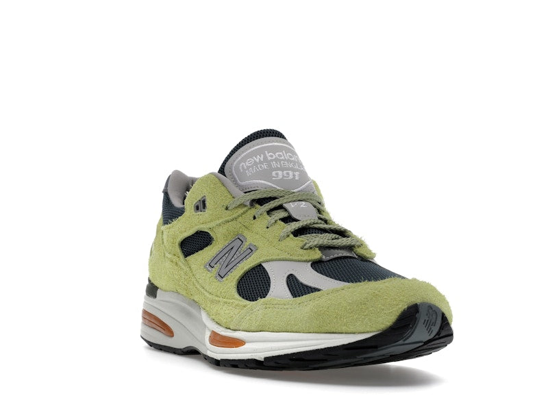 New Balance 991v2 MiUK Grape Sorbet - Beechnut/Trekking Green - U991GT2 - 06