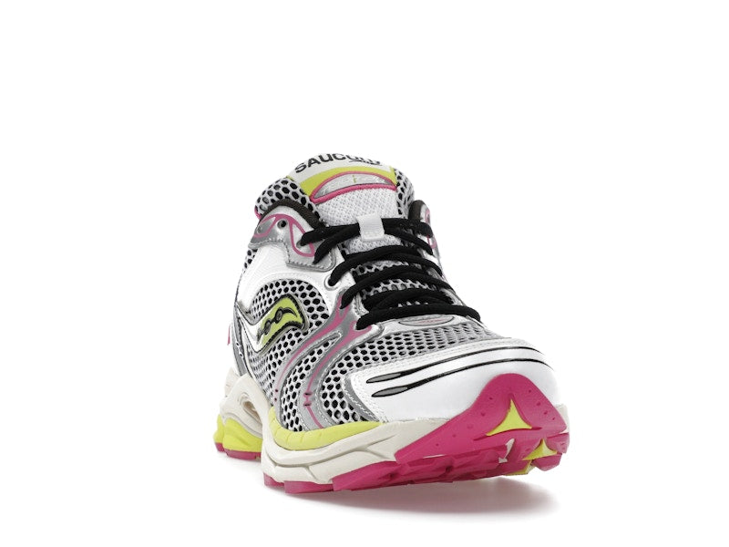 Saucony Progrid Triumph 4 White Fluo Pink - White/Fluo - S70704-14 - 07