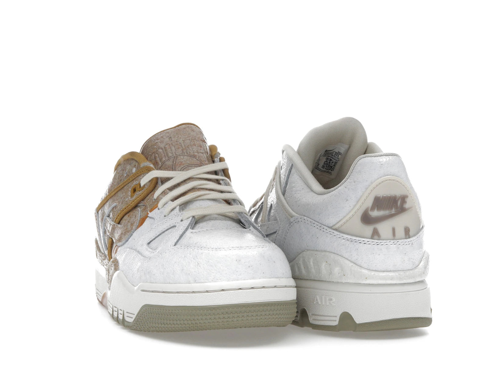 Nike Air Force 3 Low SP Nigo Kintsugi Bamboo - Bamboo/Multi-Color/Gum Medium Brown - HQ0261-201 - 07