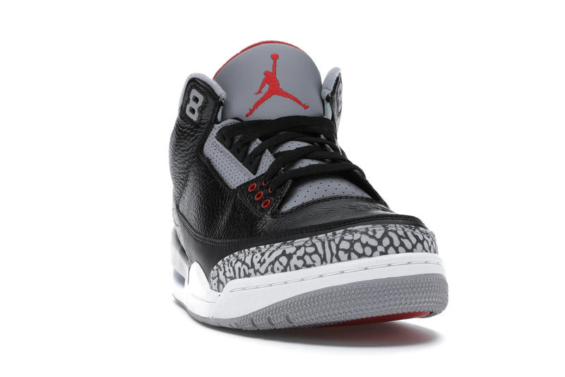 Air Jordan 3 Retro Black Cement (2018) - Black/Fire Red-Cement Grey-White - 854262-001 - 07