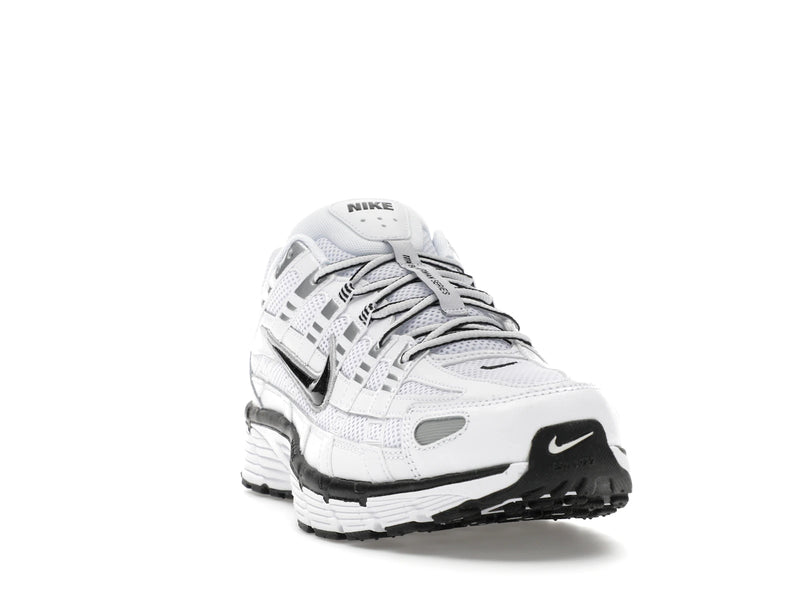 Nike P 6000 White Metallic Silver Black - White/Metallic Silver/Black/Black - CD6404-107 - 07