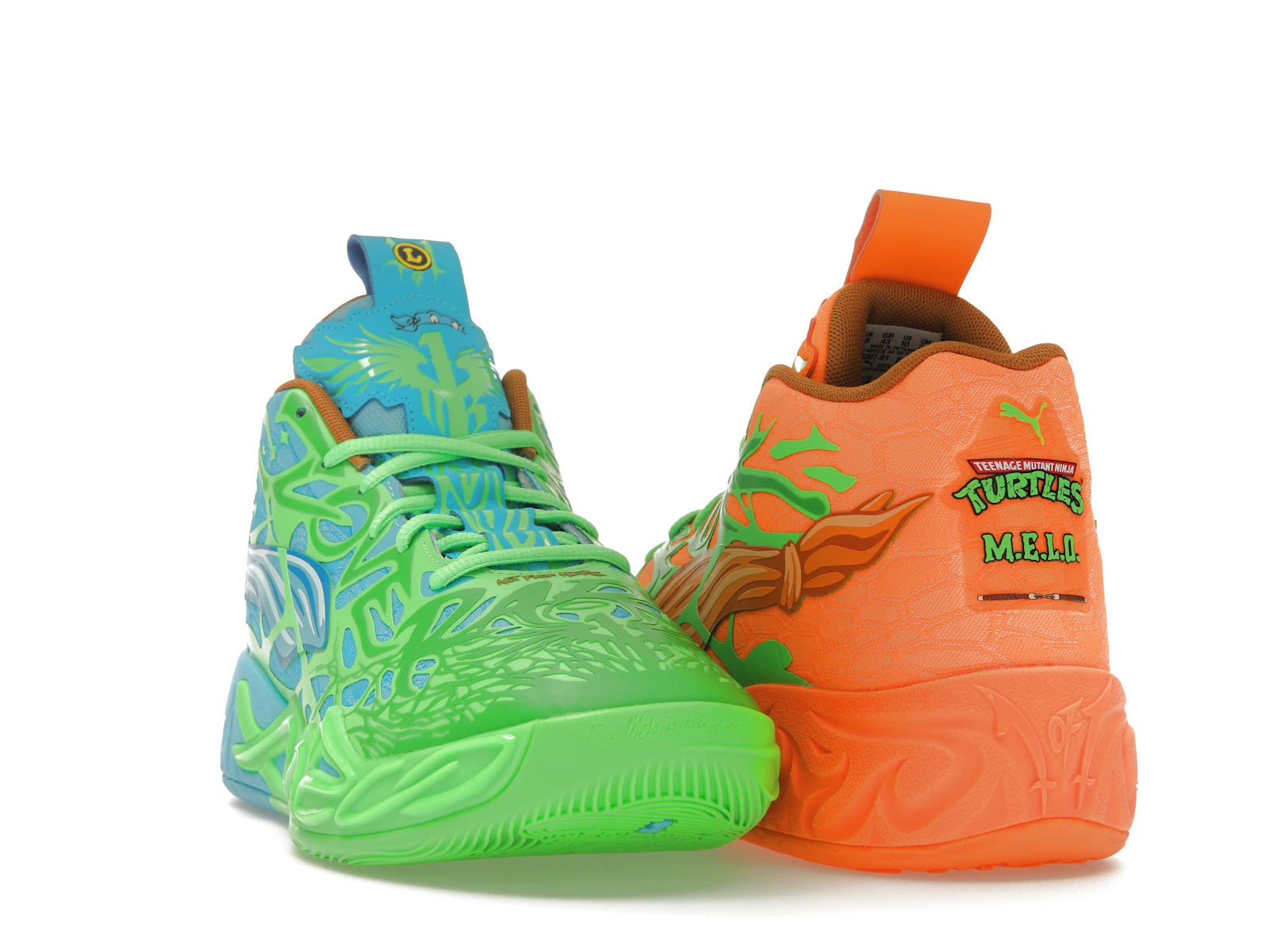 Puma Lamelo Ball Mb04 Teenage Mutant Ninja Turtles Leonardo And Michelangelo - view 7