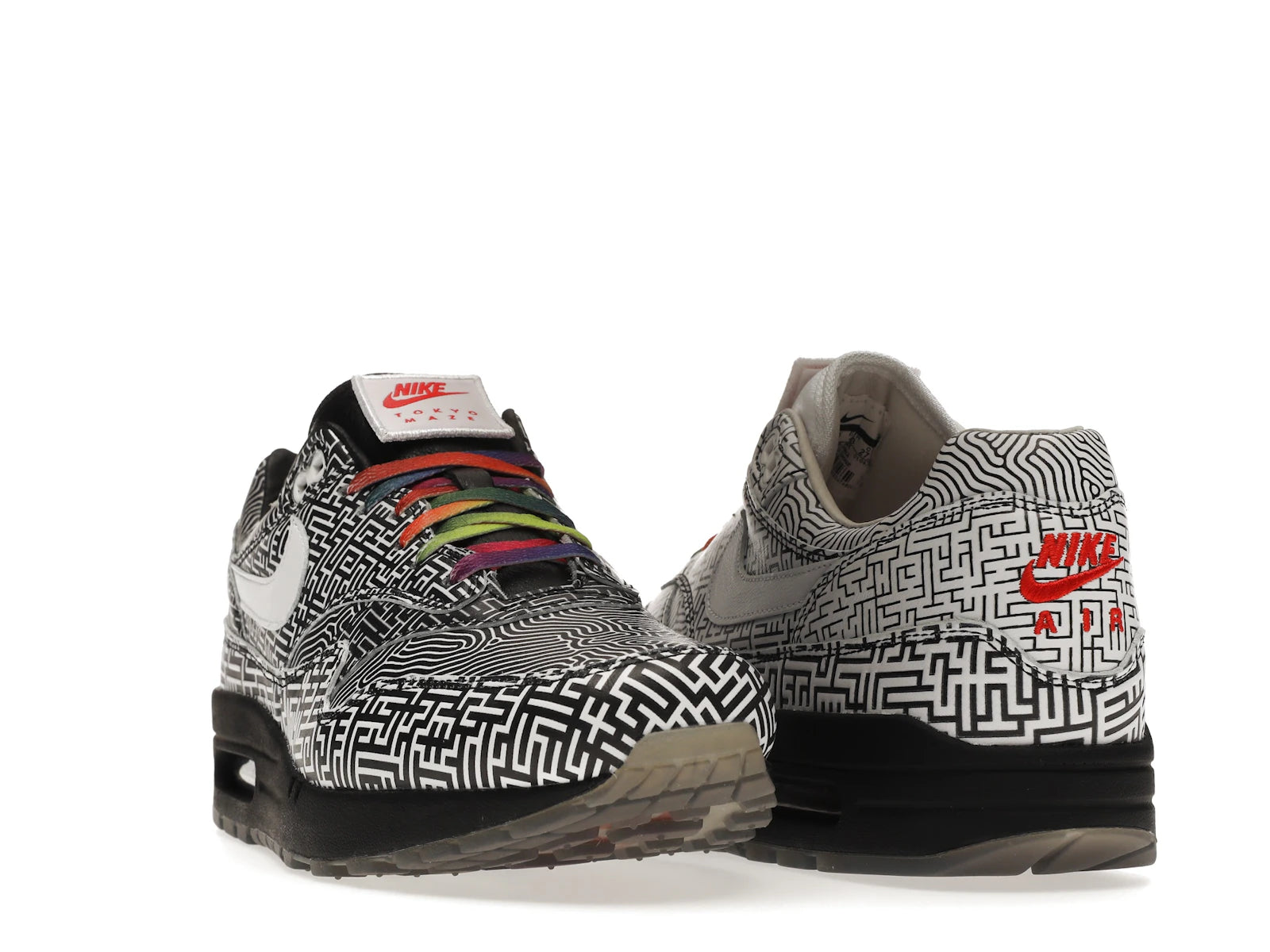 Nike Air Max 1 Tokyo Maze - White/Black-Multi-Color - CI1505-001 - 07