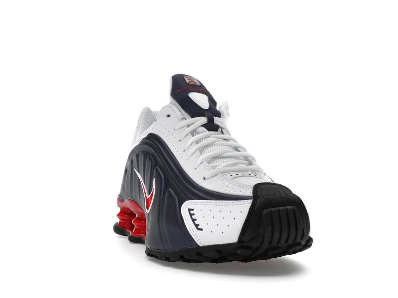 Nike Shox R4 Usa (2025) - Midnight Navy/White/Metallic Silver/Gym Red - HQ1988-400 - 07