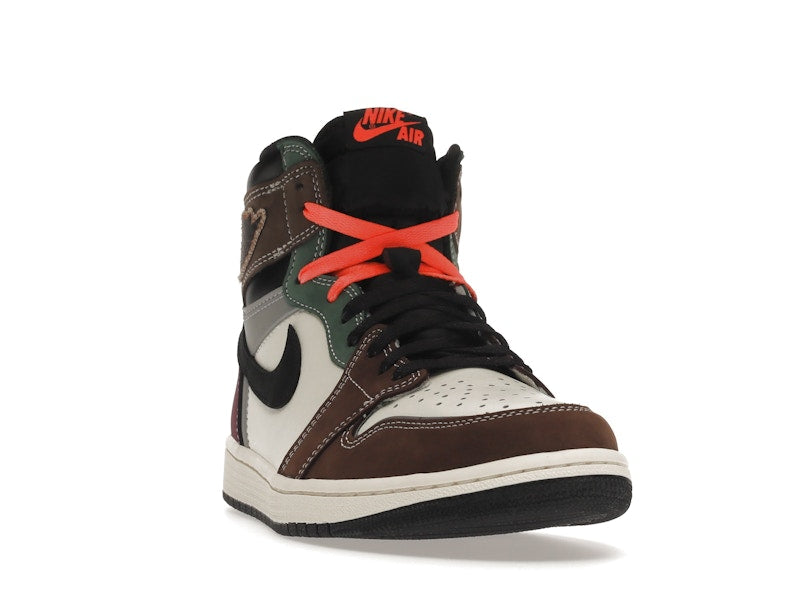 Air Jordan 1 Retro High OG Hand Crafted - Black/Archaeo Brown-Dark Chocolate - DH3097-001 - 07