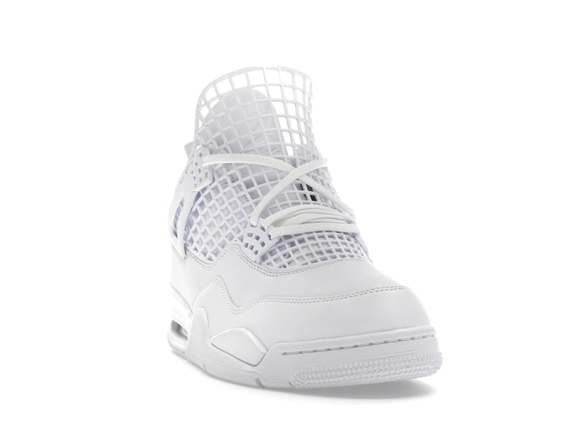 Air Jordan 4 Retro Net - White/Phantom/Metallic Gold - FN7251-107 - 07