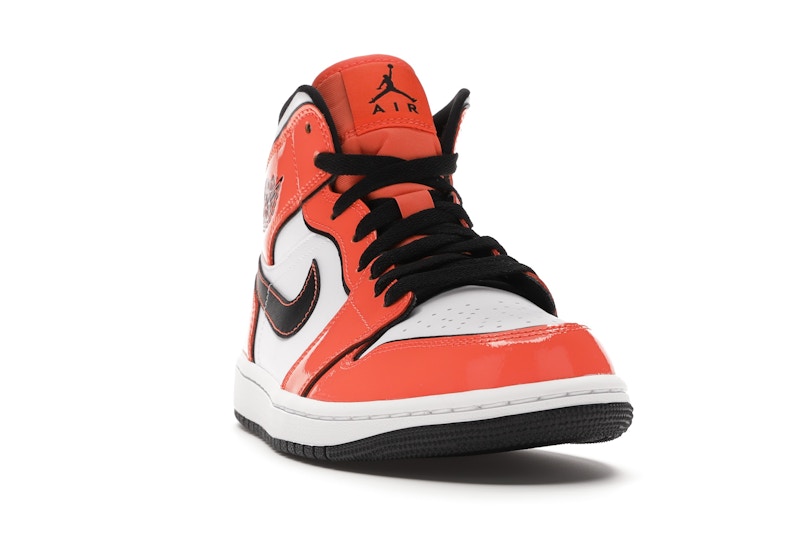 Air Jordan 1 Mid SE Turf Orange - Turf Orange/Black/White - DD6834-802 - 07