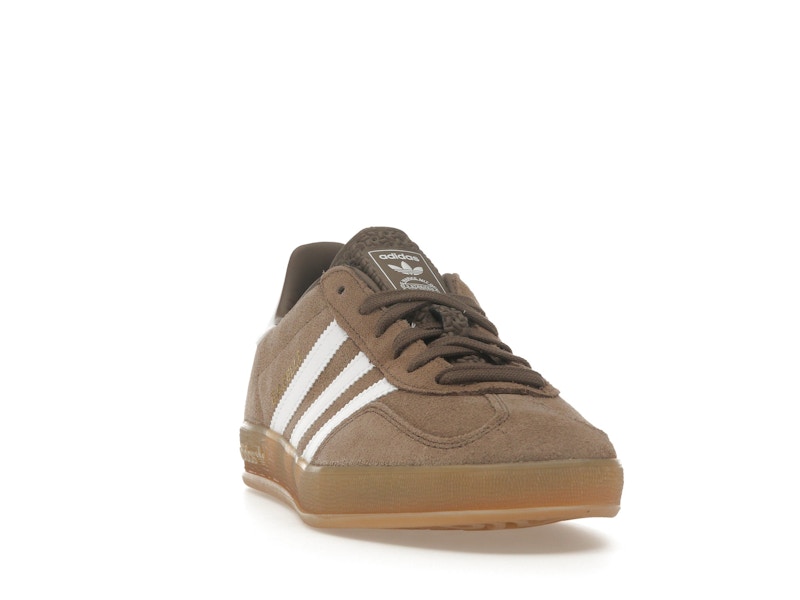 adidas Gazelle Indoor Earth Strata White Gold Metallic - Earth Strata/Cloud White/Gold Metallic - JQ0175 - 07