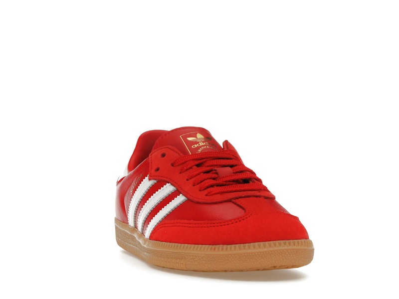 adidas Samba OG Better Scarlet (Women's) - White/Better Scarlet/Gum - IE6524 - 07