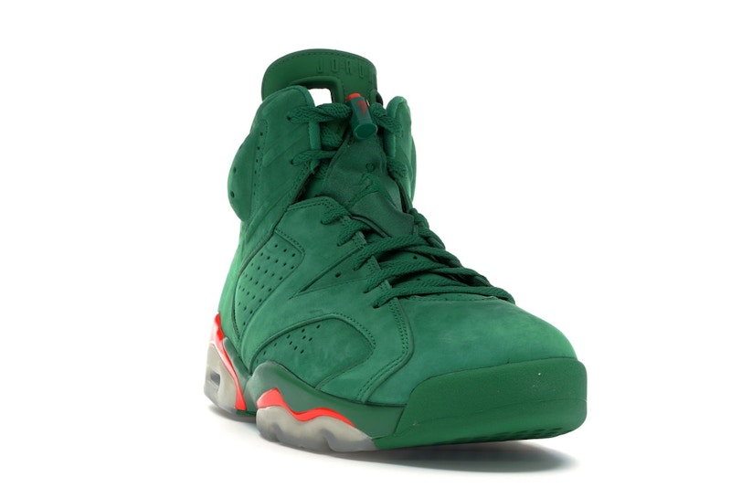 Air Jordan 6 Retro Gatorade Green - Pine Green/Orange Blaze-Pine Green - AJ5986-335 - 07