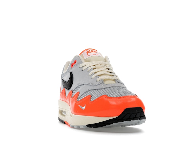Nike Air Max 1 Patta Waves Hyper Crimson Pure Platinum - view 8