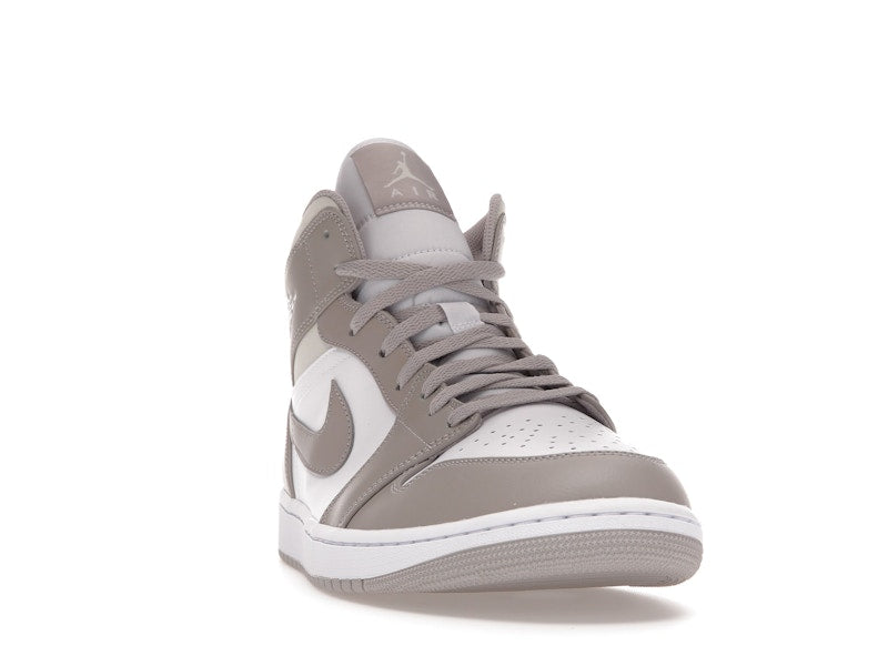 Air Jordan 1 Mid Linen - White/Linen-Linen - 554724-082 - 07