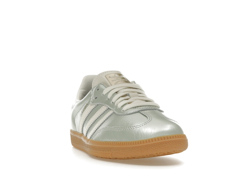 adidas Samba OG Linen Green Metallic (Women's) - Linen Green Metallic/Off White/Cyber Metallic - IG1965 - 07