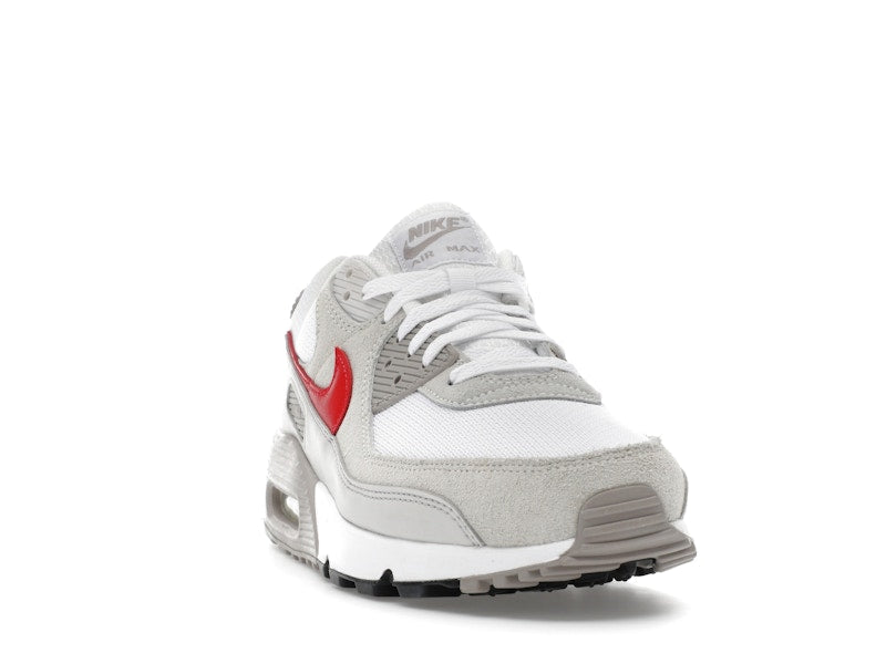 Nike Air Max 90 White College Grey Vast Grey University Red - vue 8