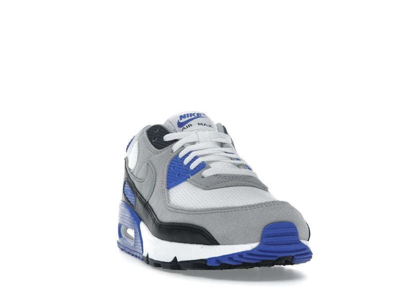 Nike Air Max 90 Hyper Royal - White/Light Smoke Grey/Black/Particle Grey - DM0029-112 - 07