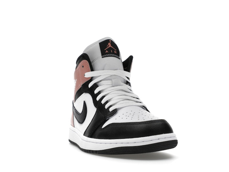 Air Jordan 1 Mid White Rust Pink Black - White/Rust Pink/Black - DQ8426-100 - 07