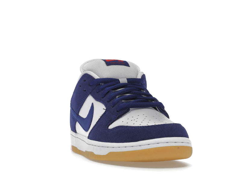 Nike SB Dunk Low Los Angeles Dodgers - Deep Royal Blue/White-Sport Red-Gum Light Brown - DO9395-400 - 07