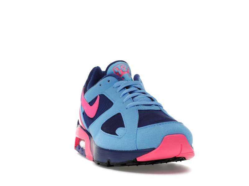 Nike Air Max 180 University Blue Hyper Pink - University Blue/Hyper Pink/Deep Royal Blue - HQ1706-401 - 07