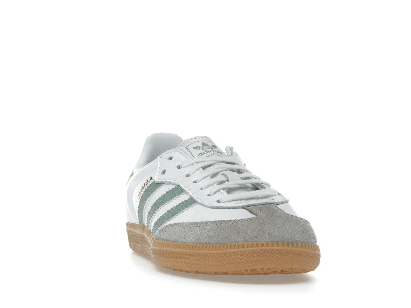 Adidas Samba OG Cloud White Silver Green (GS) - Cloud White/Silver Green/Gum - JP5479 - 07