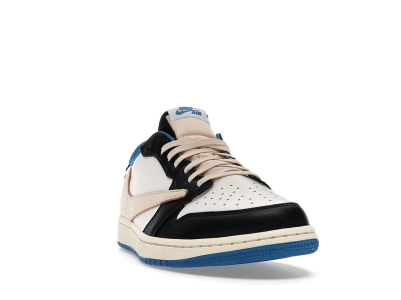 Air Jordan 1 Low Fragment Design X Travis Scott - White/Black-Royal-Sail - DM7866-140 - 07