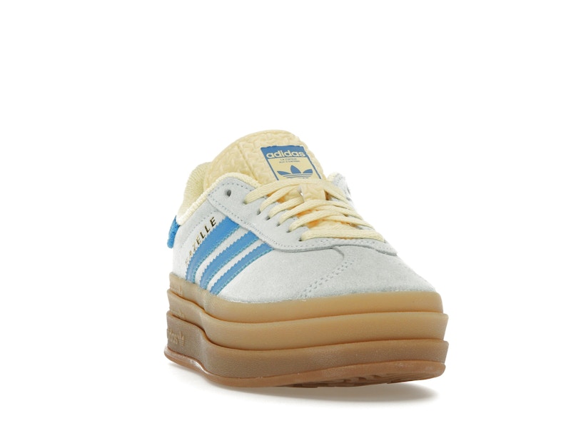 adidas Gazelle Bold Almost Blue Yellow (Women's) - Almost Blue/Bright Blue/Almost Yellow - IE0430 - 07
