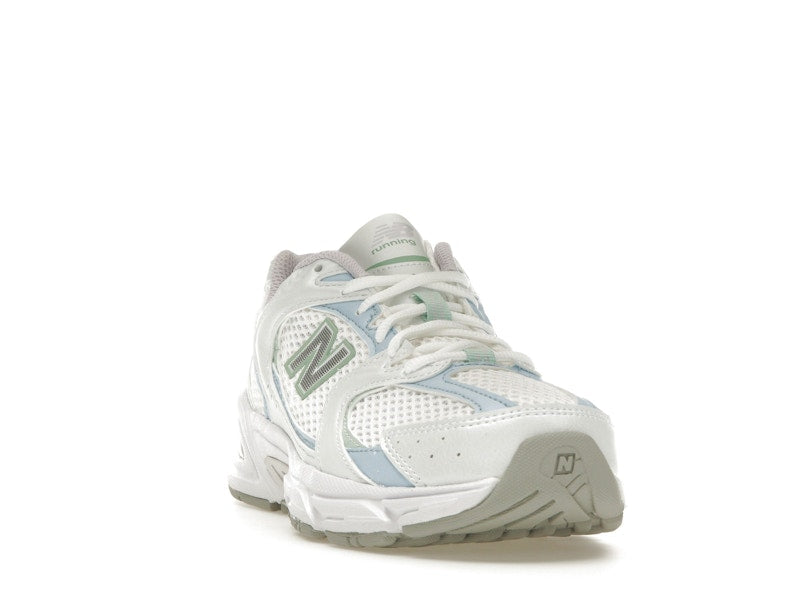 New Balance 530 White Light Chrome Blue Clay Ash - White/Light Chrome Blue/Clay Ash - MR530PC - 07