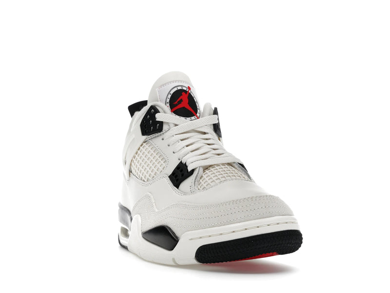 Air Jordan 4 Retro OG Flight Club - Sail/Black/University Red - IM4002-100 - 07