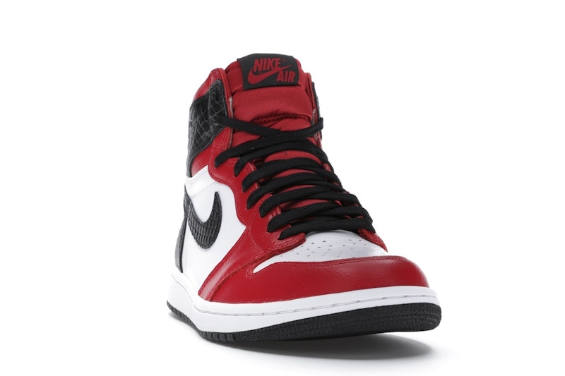 Air Jordan 1 Retro High Satin Snake Chicago (W) - Gym Red/White-Black - CD0461-601 - 07