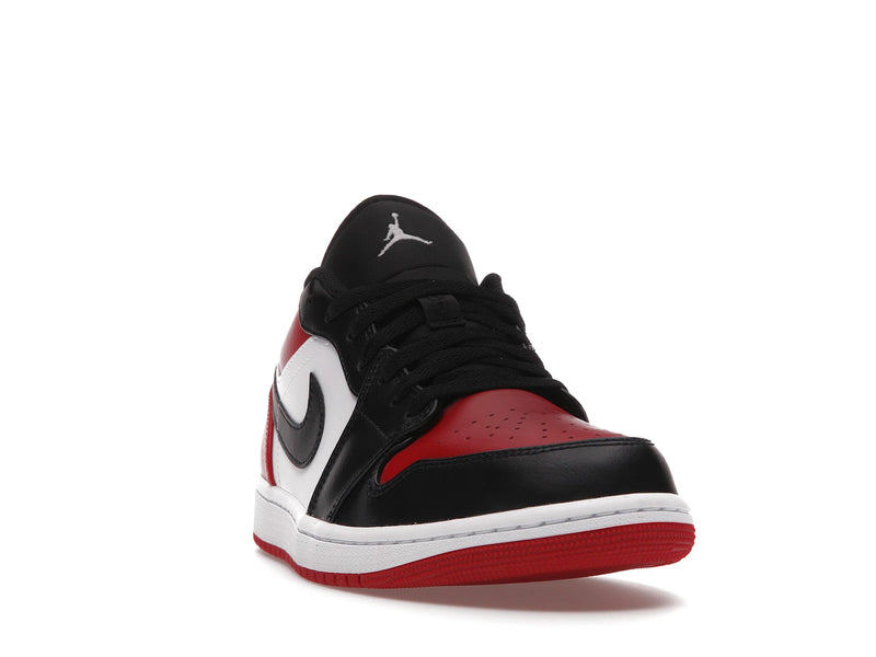 Air Jordan 1 Low Bred Toe - Gym Red/White-Black - 553558-612 - 07
