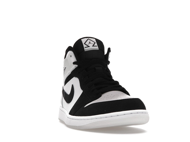 Air Jordan 1 Mid Diamond Shorts - White/Black - DH6933-100 - 07