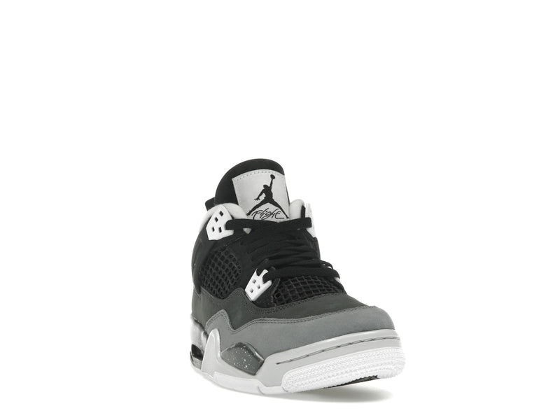 Air Jordan 4 Retro Fear (2024) (GS) - Black/White/Anthracite/Black/Pure Platinum - FQ8213-002 - 07